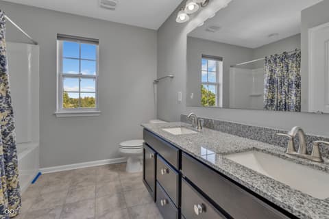 Bathroom at 1645 Altair Drive, Carmel, IN