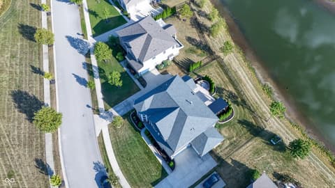 Aerial view at 1645 Altair Drive, Carmel, IN