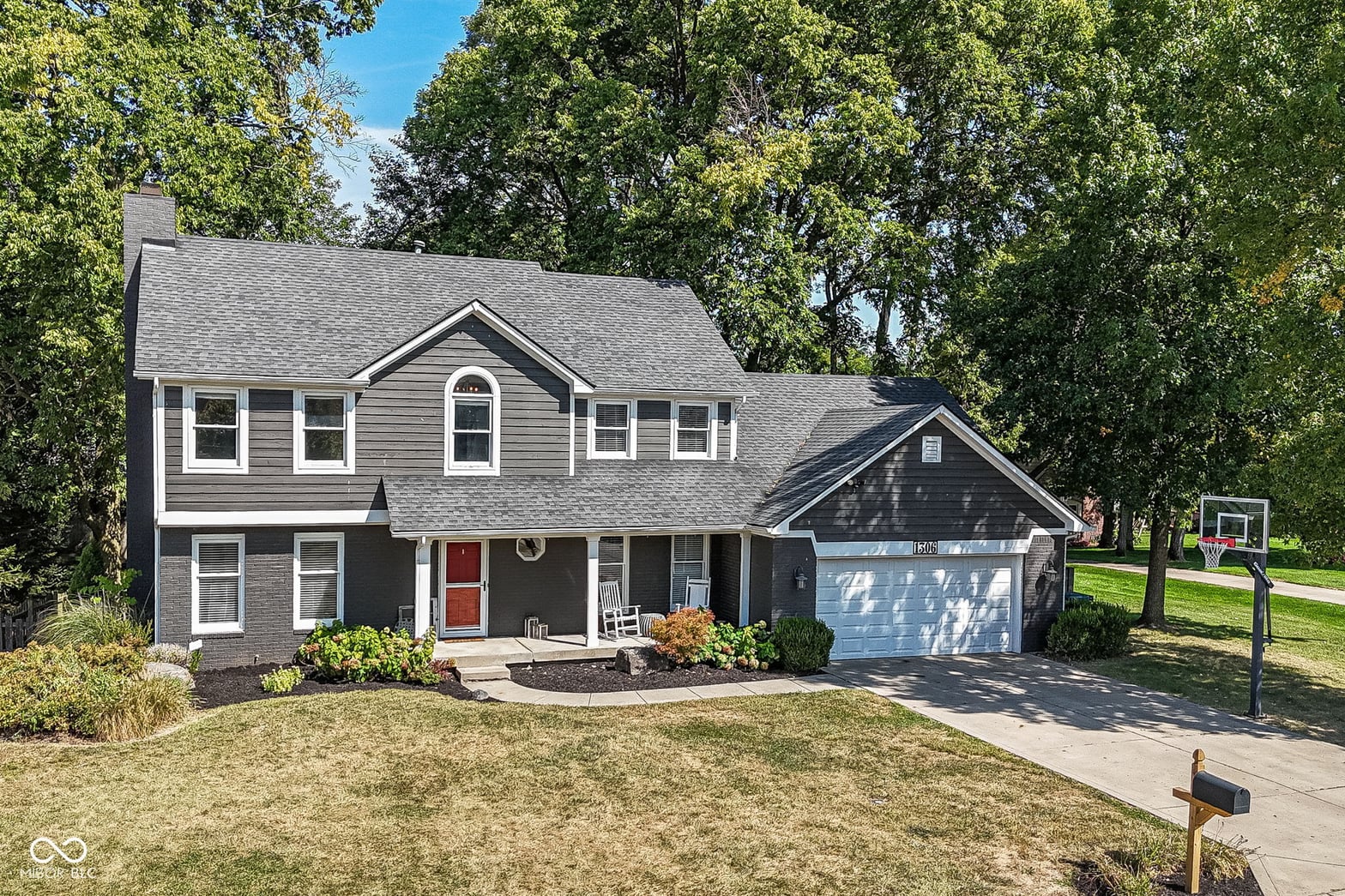 Front exterior at 1306 N Catamaran Circle, Cicero, IN