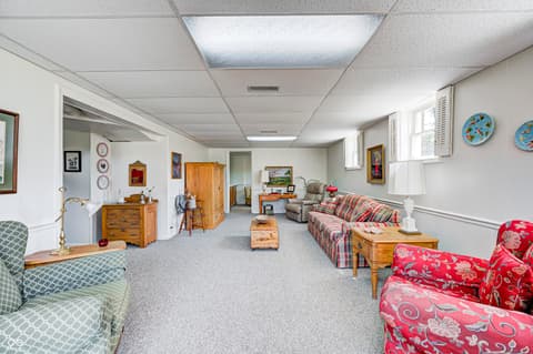 Living room at 1000 S Jackson Street, Greencastle, IN