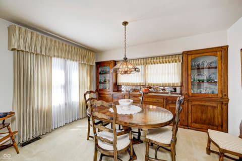 Dining room at 1000 S Jackson Street, Greencastle, IN