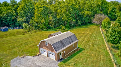 Aerial view at 1000 S Jackson Street, Greencastle, IN