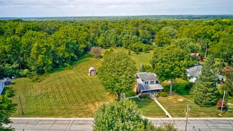 Aerial view at 1000 S Jackson Street, Greencastle, IN