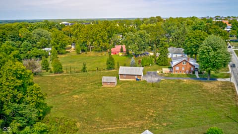 Aerial view at 1000 S Jackson Street, Greencastle, IN