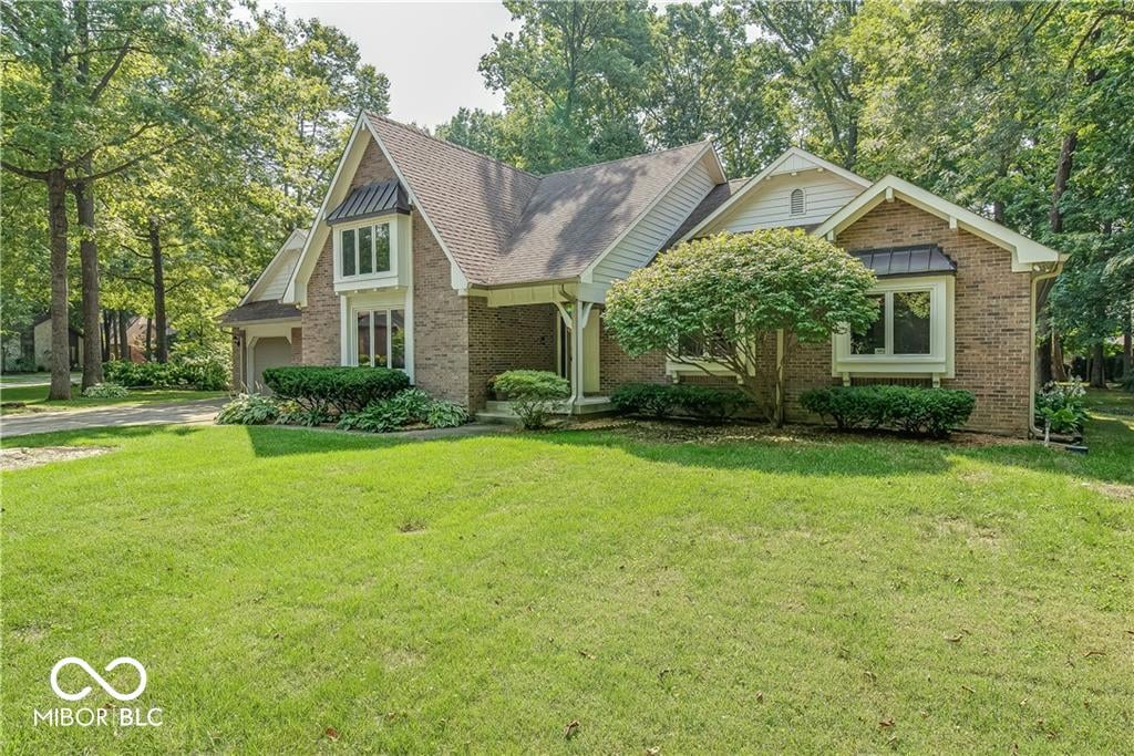 Front exterior at 7345 Runningbrook Way, Indianapolis, IN