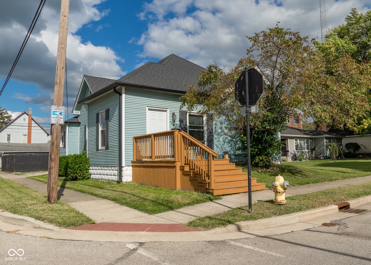 Front exterior at 115 N Merrill Street, Fortville, IN