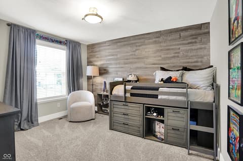 Bedroom at 1033 Windsor Estates Court, Westfield, IN
