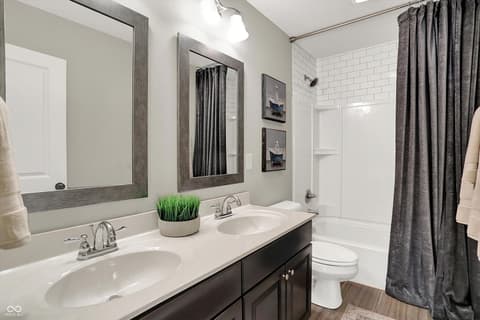 Bathroom at 1033 Windsor Estates Court, Westfield, IN