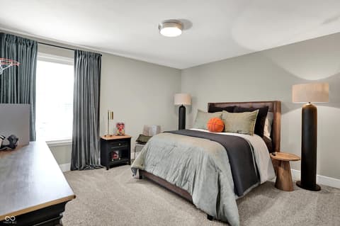 Bedroom at 1033 Windsor Estates Court, Westfield, IN