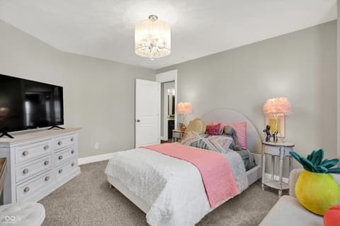 Bedroom at 1033 Windsor Estates Court, Westfield, IN