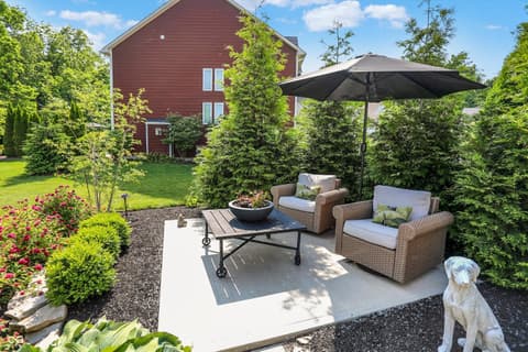 Yard at 1033 Windsor Estates Court, Westfield, IN