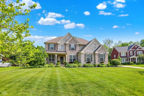 Front exterior at 1033 Windsor Estates Court, Westfield, IN