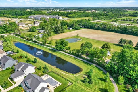 Aerial view at 1033 Windsor Estates Court, Westfield, IN