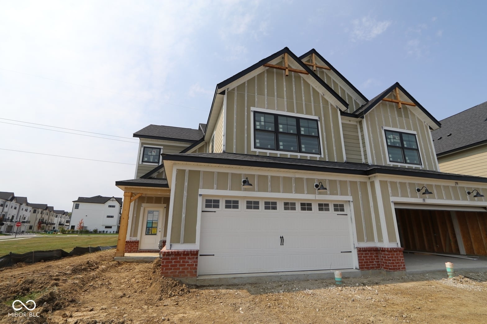 Front exterior at 17490 Gruner Way, Westfield, IN