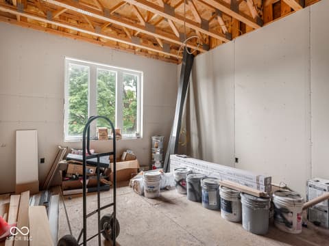 Living room at 319 E 16th Street, Indianapolis, IN