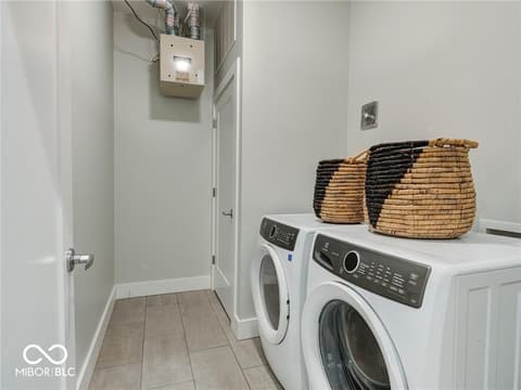 Laundry room at 319 E 16th Street, Indianapolis, IN