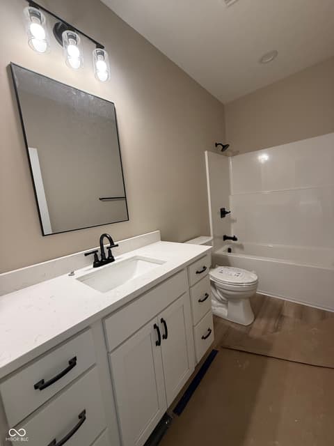 Bathroom at 12158 Spring Creek Drive, Covington, IN