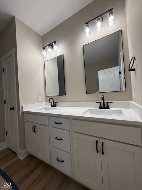 Bathroom at 12158 Spring Creek Drive, Covington, IN