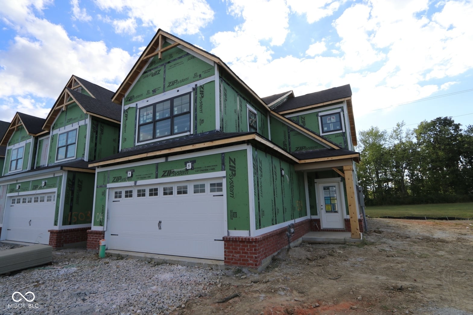 Front exterior at 17530 Gruner Way, Westfield, IN