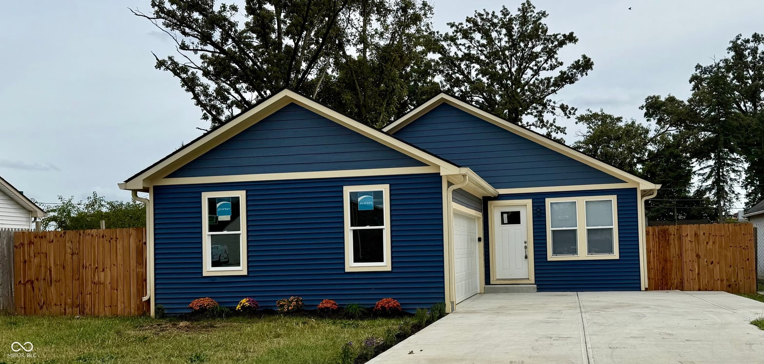 Front exterior at 2307 Werges Avenue E, Indianapolis, IN
