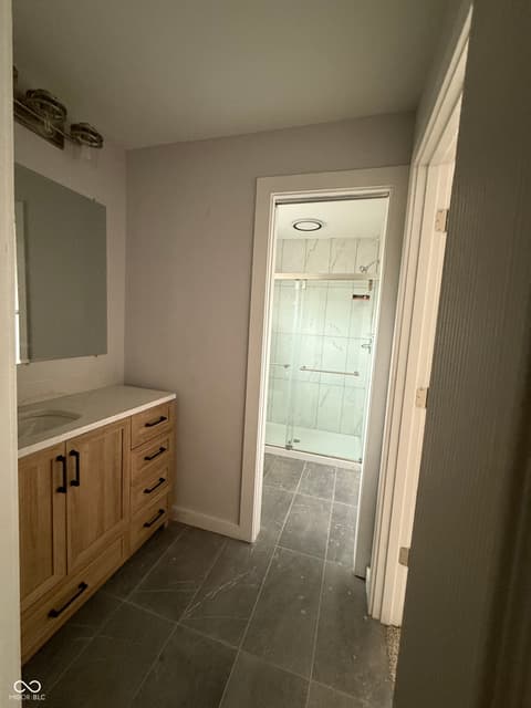 Bathroom at 2307 Werges Avenue E, Indianapolis, IN