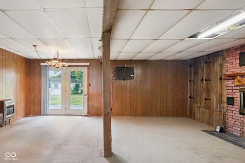 Basement at 412 Ridgeview Drive, Salem, IN