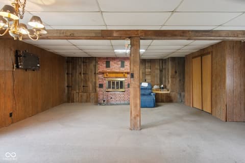 Basement at 412 Ridgeview Drive, Salem, IN