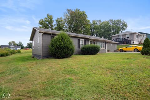 Front exterior at 412 Ridgeview Drive, Salem, IN