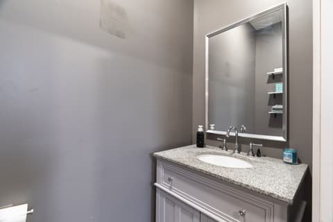 Bathroom at 609 Jefferson Street, Covington, IN