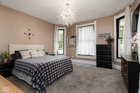 Bedroom at 609 Jefferson Street, Covington, IN