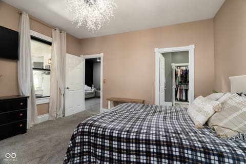Bedroom at 609 Jefferson Street, Covington, IN