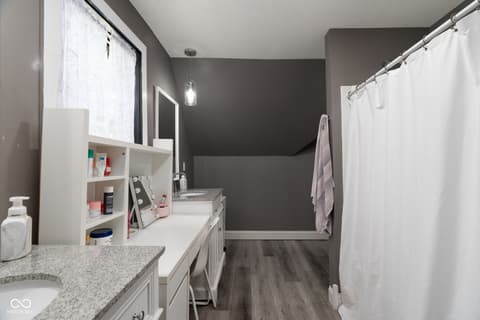 Bathroom at 609 Jefferson Street, Covington, IN