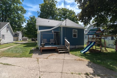 Front exterior at 609 Jefferson Street, Covington, IN