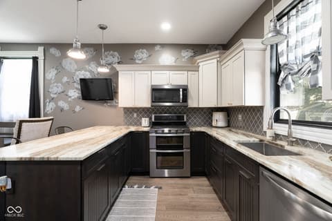 Kitchen at 609 Jefferson Street, Covington, IN