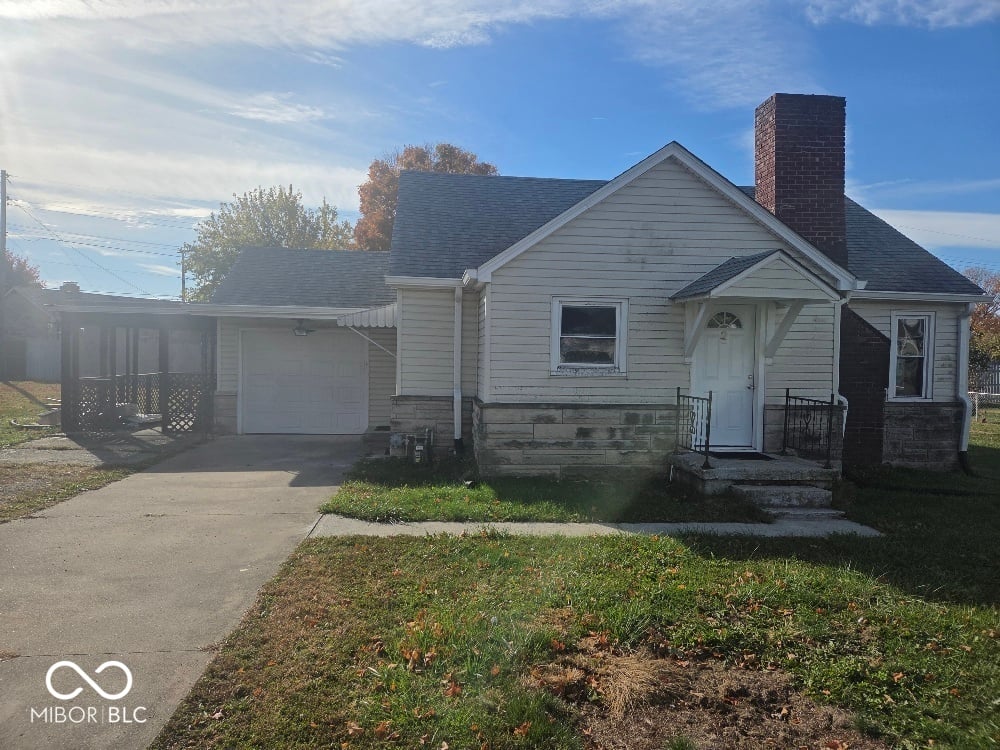 Front exterior at 4109 W Horseshoe Drive, Muncie, IN