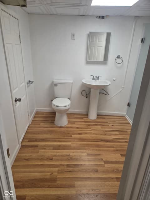 Bathroom at 4109 W Horseshoe Drive, Muncie, IN