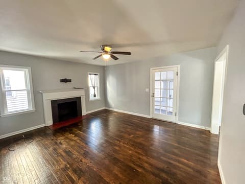 Living room at 5846 N Keystone Avenue, Indianapolis, IN