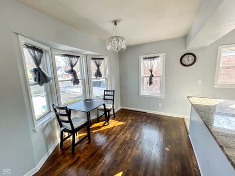 Dining room at 5846 N Keystone Avenue, Indianapolis, IN