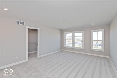 Primary bedroom at 408 Elite Street, Westfield, IN