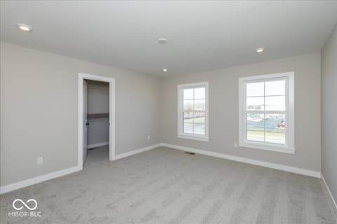 Primary bedroom at 406 Elite Street, Westfield, IN