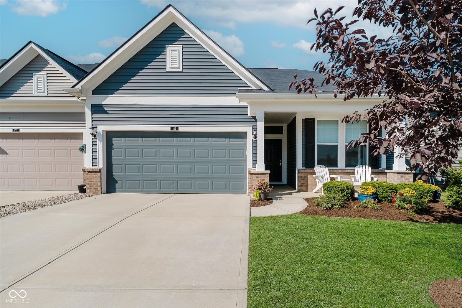 Front exterior at 822 Weldon Way, Westfield, IN