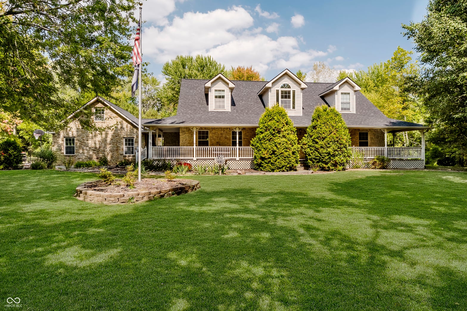 Front exterior at 9130 E 12th Street, Indianapolis, IN