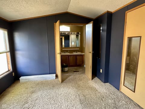 Primary bedroom at 71 Bubble Loo Road, Cloverdale, IN