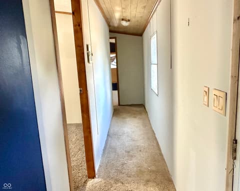 Hallway at 71 Bubble Loo Road, Cloverdale, IN