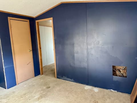 Bedroom at 71 Bubble Loo Road, Cloverdale, IN
