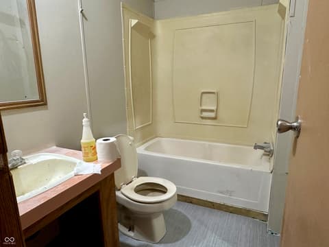 Bathroom at 71 Bubble Loo Road, Cloverdale, IN