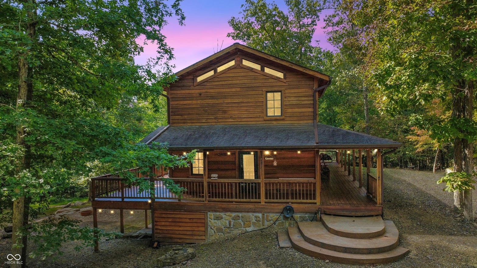 Front exterior at 486 Oak Grove Road, Nashville, IN