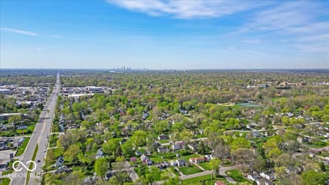 Aerial view at 2204 Pamela Drive, Indianapolis, IN