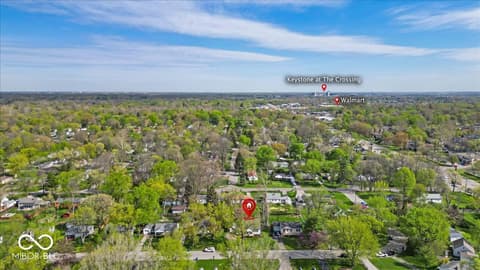 Aerial view at 2204 Pamela Drive, Indianapolis, IN