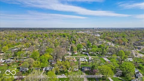 Aerial view at 2204 Pamela Drive, Indianapolis, IN
